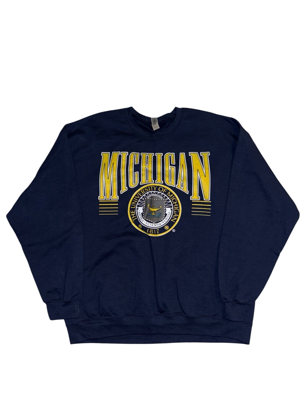 Michigan Wolverines Gildan XL Crewneck